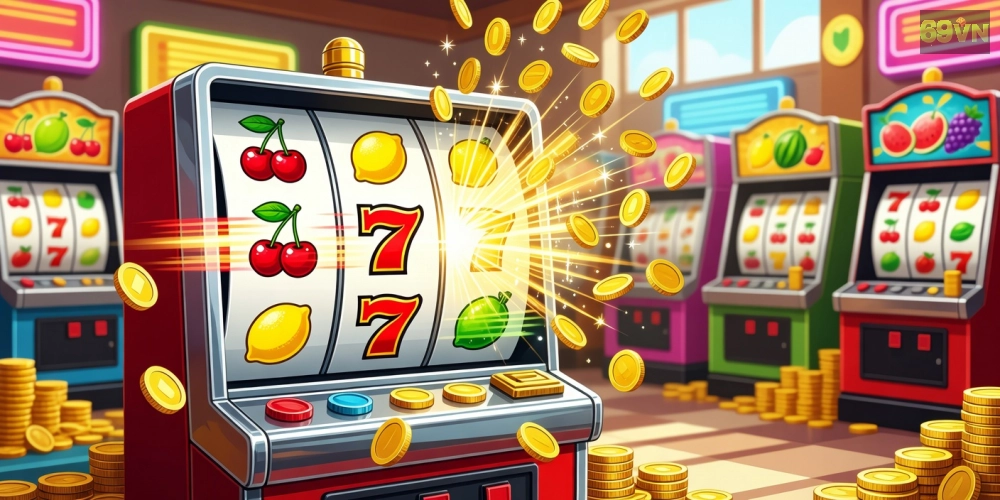 Hình ảnh minh họa game quay nổ hũ chủ đề trái cây sặc sỡ trên 69vn