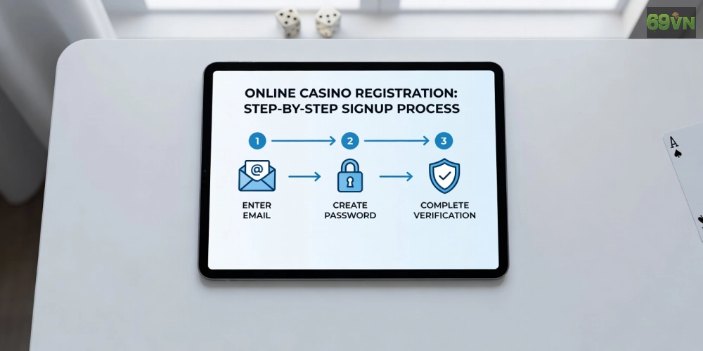 Hướng dẫn từng bước đăng ký tài khoản casino 69vn an toàn và nhanh chóng